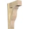 Ekena Millwork Funston Block Rough Sawn Outlooker, Douglas Fir, 8"W x 20"D x 32"H OUT08X20X32FST05RDF - alternate 1